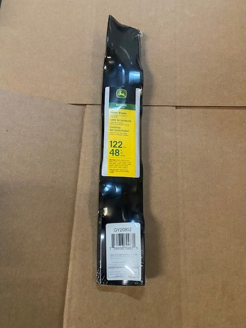 3 Pack Genuine John Deere Mower Blades GY20852 for 48″ Deck D140, E150 (NEW)