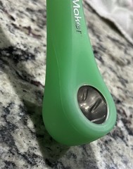 PieceMaker Silicone Pipe Glow In The Dark Green New See Description