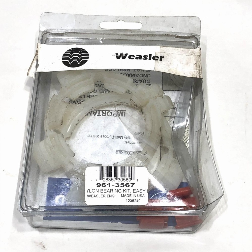 Weasler 961-3567 Bearing Kit For Pto Shield Fits Bondioli & Pavesi Series 6 & 7