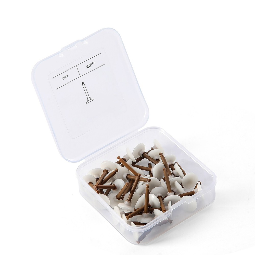 Dental Composite Polishing Kit 40pcs Disc Cup Point Bur Set CA 2.35mm Disposable