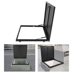 Roof Hatch Roof Access Hatch Roof Security Door Aluminum Alloy 31.5×31.5in 80cm