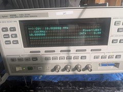 💪HP Agilent 83630B Signal Generator Cw/Sweeper Opt 8+1 NIST Cal’d! 26.5 Ghz 💪