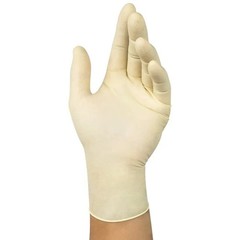 Ansell Microflex Diamond Grip MF-300 Disposable Latex Gloves, 7.9mil, Large