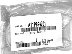 Konica Minolta A11P894901 IDLING GEAR /2 55T / 14T