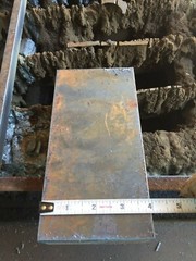 1 X 4 X 8″ Steel Flat Bar Plate 1 ” THICK Blacksmith Bench Plate Welding