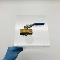 Rub S93D41 Fip-Fip Vent/Lock 1/2in S.93 Pneumatic Ball Valve Locking Handle 1ct