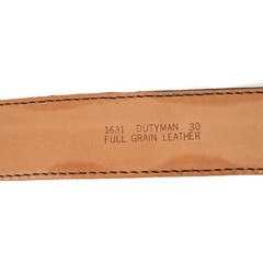 Dutyman Belt High-Gloss Leather Garrison Duty Model 1631 1-3/4” – Size 30