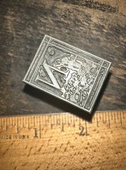 Printing Block “ Letter (N) “ Nice Details!