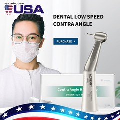 NSK Dental Estilo Contra Angulo Baja Velocidad Piezas de Mano Pulsador Interno