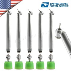 LED Dental 45 Degree Surgical High Speed Handpiece Push Button 4 Holes NSK STYLE
