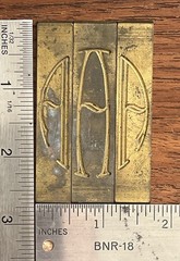 3 Letter Monogram Font Set for New Hermes Engravograph Pantograph Engraving Sys.