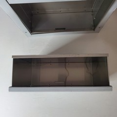 ASI 10-0472 Partition Mounted Dual Access Sanitary Napkin Disposal Stainless