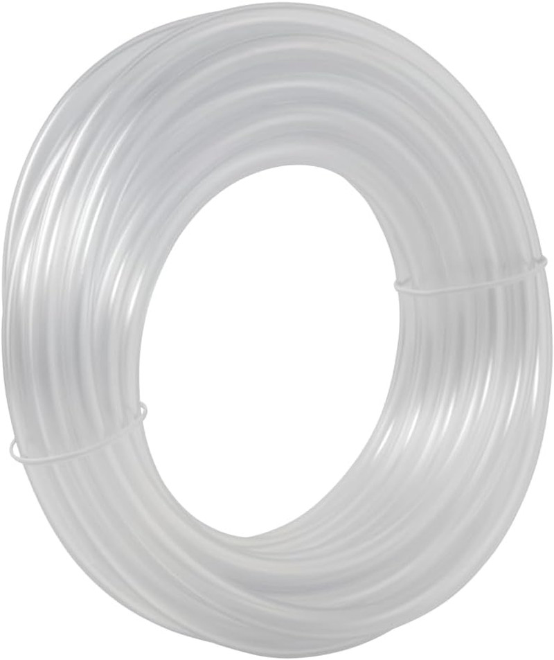 Eastman 3/16 Inch ID (5/16 Inch OD) PVC Clear Vinyl Tubing, 20 Foot Length, 9856