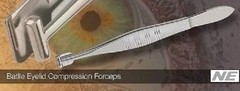 ss batlle meibomian gland forceps compression dry eye lid meibum stainless steel