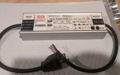 Original Mean Well HLG-240H-24A 24V 240W 10A LED PSU IP67 Outdoor Ruggef