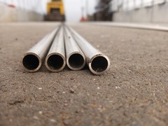 stainless steel electrical conduit, assorted lengths and sizes