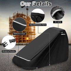 Mini Skid Steer Loader Cover Replace for Bobcat (Without Cockpit), Black