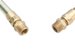 Aftermarket ZF033-34 16′ DOT 1913 06/96 1/2 O.D. J844-B Air Brake Hose Assembly