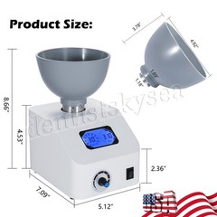 Automatic Dental Alginate Impression Materials Mixer 0–300RPM Lab Electric Mixer