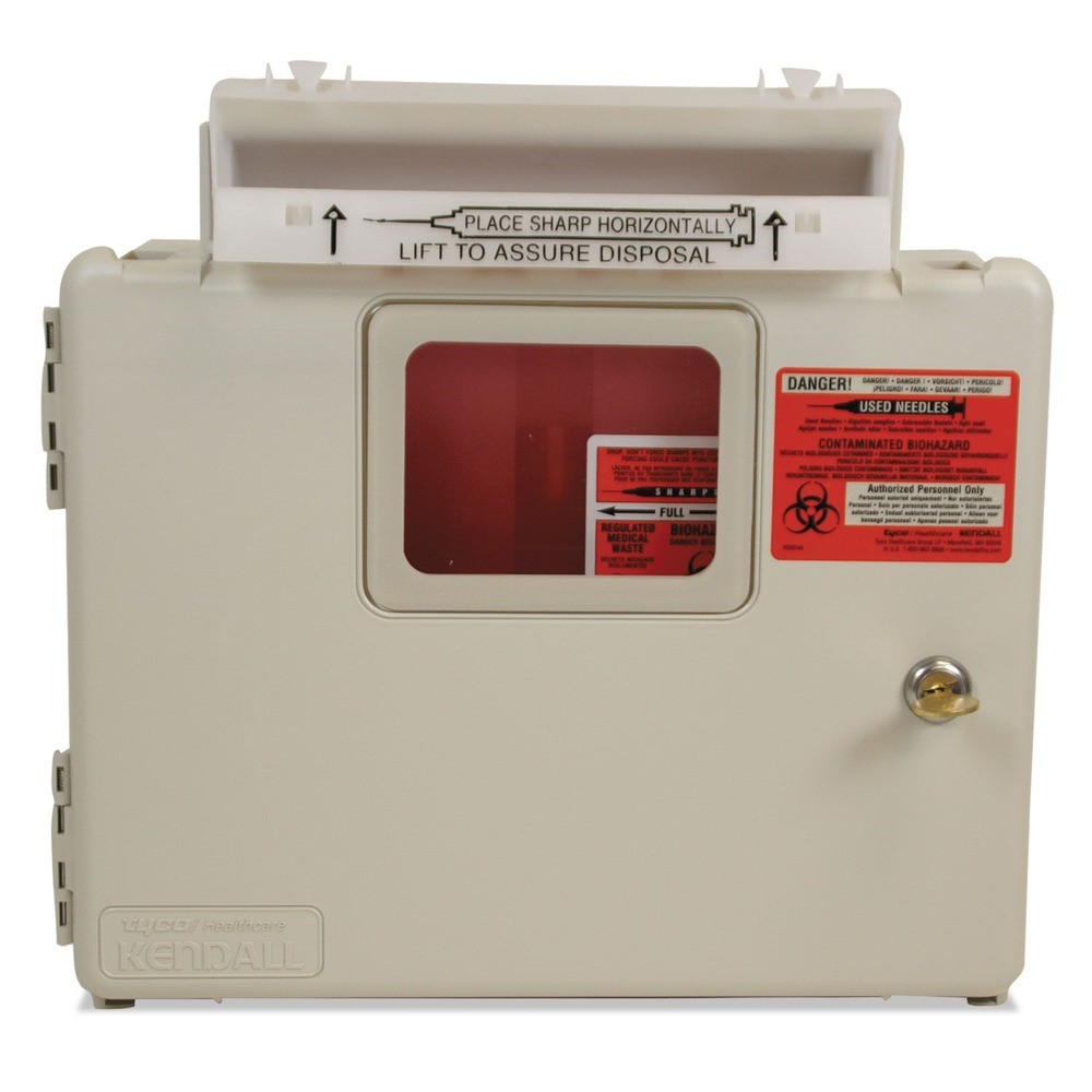 Covidien SWMU000609 Locking Wall Mount Sharps Container Cabinet System – BGE New