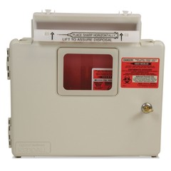Covidien SWMU000609 Locking Wall Mount Sharps Container Cabinet System – BGE New