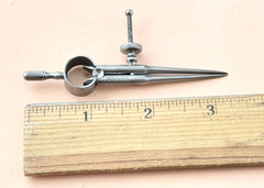 Brown & Sharpe Mfg. Co. No.800 Dividers w/Round Legs; Mini 2.0” Size & Capacity!