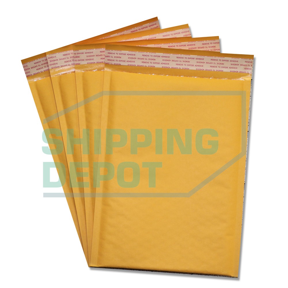 200 #1 7.25×12 Kraft Bubble Mailers Self Seal Envelopes 7.25″x12″ Secure Seal