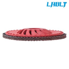 LABLT 10 Pack 4-1/2″ × 7/8″ 80 Grit T29 Ceramic Flap Sanding Disc 13300 RPM