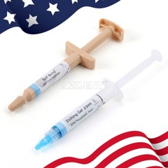 Dental Orthodontic Adhesive Light Cure Band Cement Shade Blue Glue Kit for Brace
