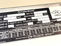 Thermon Catadyne 12×12 WXS Natural Gas Catalytic Heater