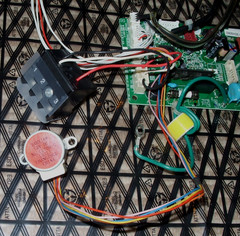 Fujitsu K09DS-0900HSE-C1 Indoor HVAC Mini-Split Board 9708535012 + K07BJ & Motor