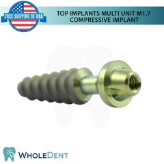 1x Dental Multi Unit M1.7 Compressive Monoblock Fixture Titanium Sterile SLA