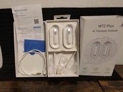 Timekettle WT2 Plus AI Instant Translator Earbuds – White