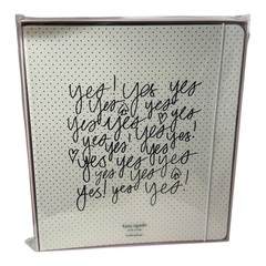 Kate Spade New York “Yes Yes Yes” Bridal Planner Binder – New in Box Wedding