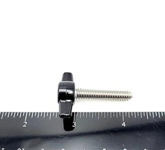 1/4″-20 x 1 1/4″ Thumb Screw T Bolts with Black Butterfly Tee Wing Knob 4 Pack