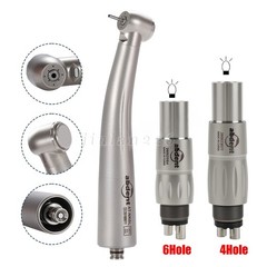 Dental Fiber Optic LED Handpiece/4 Hole/ 6 Hole Quick Coupler NSK Style