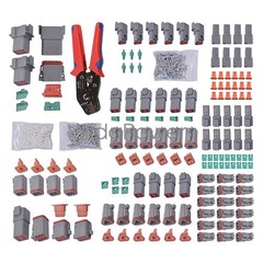 US Deutsch DT Connector Plug Kit 1750PCS With Crimp Tool Automotive #DT-KIT3-TR