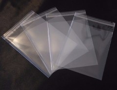 Clear Resealable Self-Adhesive Seal Lip Cello Plastic bags 9″ x 12″ 1.2Mil Poly