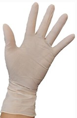 Latex Examination Gloves Powder-Free, 6 mil, 360 pcs XS/S/M/L/XL Skintx