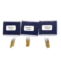 10Pc Dental Trimming & Finishing Drill Tungsten Carbide Flame Bur 7901 7902 7903