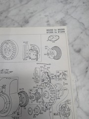 BRIGGS STRATTON 80200 TO 80299 81200 81299 ILLUSTRATED PARTS LIST MANUAL 1983