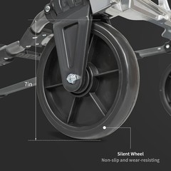 Heavy-Duty Folding Cart with 44” Telescoping Handle – Smooth Rolling Wheels