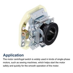 Single Phase Electric Motor Centrifugal Switch L19-154S Bore 19mm Pack of 1