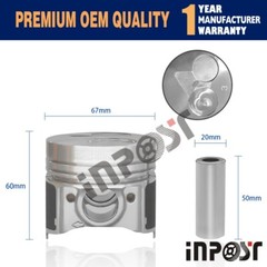 STD Overhaul Rebuild Kit For Kubota D722 Engine