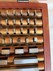 Precision 81-Piece Steel Gauge Block Set, Grade B Accuracy, Corrosion-Resistant
