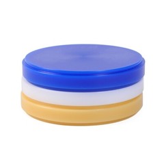 5Pcs Wax Disc Block CAD CAM Carving Blank White Blue Beige 98*10-25mm