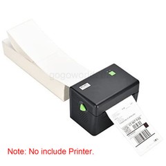 4000-10000 4×6 Fanfold Direct Thermal Shipping Labels for Zebra & Rollo Printer