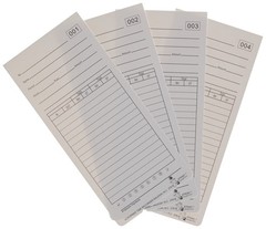 09-9115-000 Time Cards for ATR480 Time Clock, 50 Count(Pack of 1)