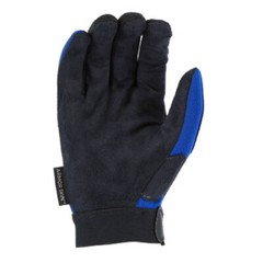 MECHANICS WORK GLOVES MAJESTIC ARMORSKIN SYNTHETIC LEATHER BLUE LARGE 2137BL