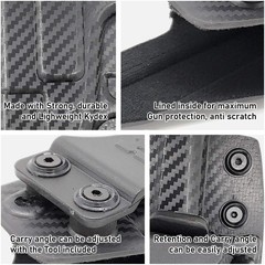 Kydex IWB Holster for Sig Sauer P365 Concealed Carry – by Houston – Lined Ins…
